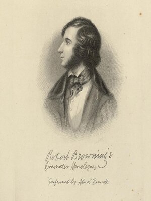 cover image of Robert Browning's Dramatic Monologues